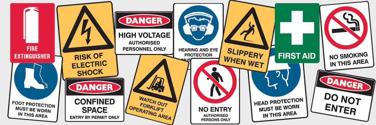 Safety Signage and the Workplace – What do they mean?
